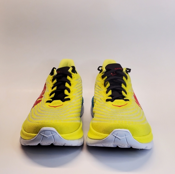 New Hoka One One Mach 5 Evening Primrose Scuba Blue Men's Size 12D - Picture 7 of 12